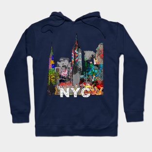 New York City Graffiti Hoodie